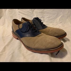 2 pairs: Tan Cole Haan shoes w/ Nike Air